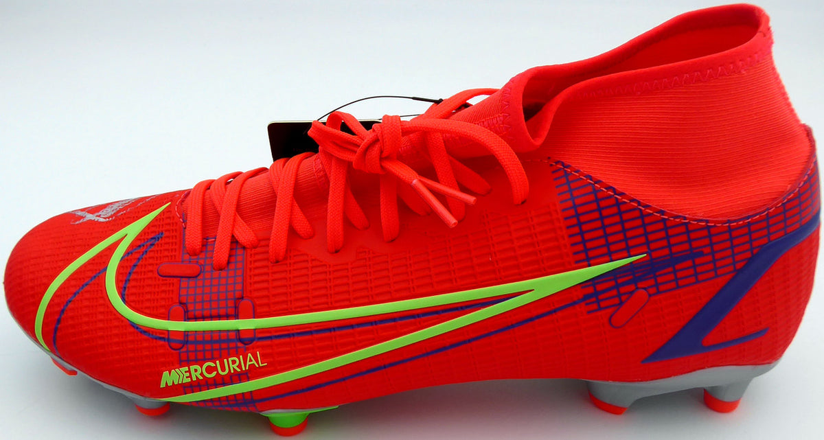 Mason Mount Autographed Orange Nike Mercurial Cleat Shoe Chelsea F.C. Size 9 Beckett BAS #K06451