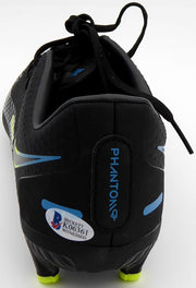 Mason Mount Autographed Black Nike Phantom Cleat Shoe Chelsea F.C. Size 9 Beckett BAS #K06361