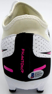 Mason Mount Autographed White & Pink Nike Phantom Cleat Shoe Chelsea F.C. Size 9.5 Beckett BAS #K06404