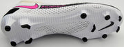 Mason Mount Autographed White & Pink Nike Phantom Cleat Shoe Chelsea F.C. Size 9.5 Beckett BAS #K06404