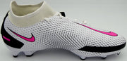 Mason Mount Autographed White & Pink Nike Phantom Cleat Shoe Chelsea F.C. Size 9.5 Beckett BAS #K06426