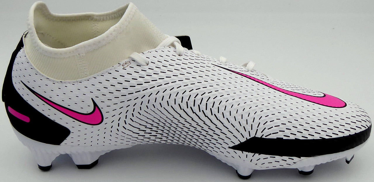Mason Mount Autographed White & Pink Nike Phantom Cleat Shoe Chelsea F.C. Size 9.5 Beckett BAS #K06426