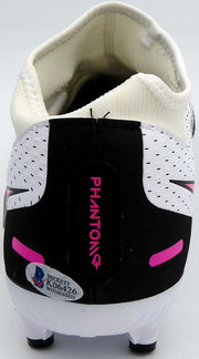 Mason Mount Autographed White & Pink Nike Phantom Cleat Shoe Chelsea F.C. Size 9.5 Beckett BAS #K06426