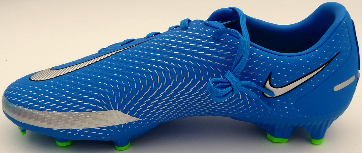 Mason Mount Autographed Blue Nike Phantom Cleat Shoe Chelsea F.C. Size 10.5 Beckett BAS #K06436