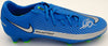 Mason Mount Autographed Blue Nike Phantom Cleat Shoe Chelsea F.C. Size 8 Beckett BAS #K06435