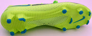 Mason Mount Autographed Green Nike Phantom Cleat Shoe Chelsea F.C. Size 10.5 Beckett BAS #K06432