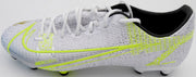 Mason Mount Autographed Silver & Yellow Nike Mercurial Cleat Shoe Chelsea F.C. Size 10 Beckett BAS #K06401
