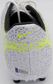 Mason Mount Autographed Silver & Yellow Nike Mercurial Cleat Shoe Chelsea F.C. Size 8 Beckett BAS #K06350