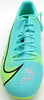 Mason Mount Autographed Teal Nike Mercurial Cleat Shoe Chelsea F.C. Size 9 Beckett BAS #K06308