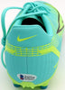 Mason Mount Autographed Teal Nike Mercurial Cleat Shoe Chelsea F.C. Size 9 Beckett BAS #K06308
