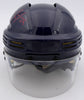Jamie Oleksiak Autographed Seattle Kraken Blue Mini Helmet (Smudge) Fanatics Holo #B333699