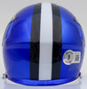 Ezekiel Elliott Autographed Dallas Cowboys Flash Blue Speed Mini Helmet Beckett BAS #WT81544