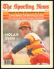Nolan Ryan Autographed Sporting News Cover Houston Astros Beckett BAS QR #BP55319