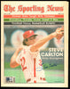 Steve Carlton Autographed Sporting News Cover Philadelphia Phillies Beckett BAS QR #BM37801