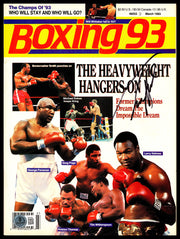 Larry Holmes Autographed Magazine Beckett BAS QR #BM37849