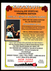Riddick Bowe Autographed Magazine Beckett BAS QR #BM37847