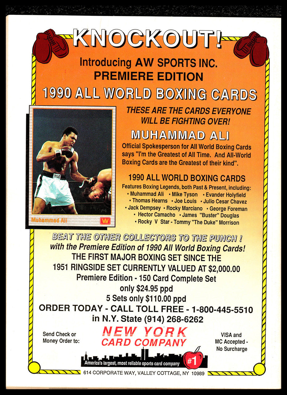 Riddick Bowe Autographed Magazine Beckett BAS QR #BM37847