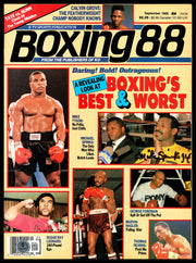 Michael Spinks "Jinx" Autographed Magazine Beckett BAS QR #BM37862