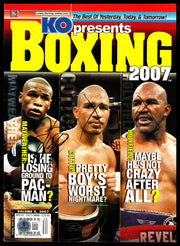 Floyd Mayweather Jr. Autographed Magazine Beckett BAS QR #BM37880