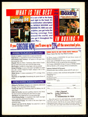 Riddick Bowe Autographed Magazine Beckett BAS QR #BM37845