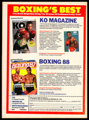 Michael Spinks "Jinx" Autographed Magazine Beckett BAS QR #BM37836