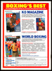 Sugar Ray Leonard Autographed Magazine Beckett BAS QR #BM37835