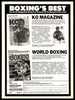 Michael Spinks "Jinx" Autographed Magazine Beckett BAS QR #BM37860