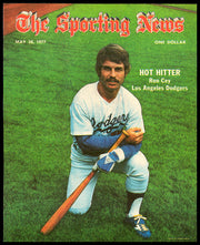Ron Cey Autographed Sporting News Cover Los Angeles Dodgers SKU #236309