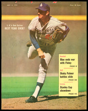Don Sutton Autographed Sporting News Cover Los Angeles Dodgers SKU #236245
