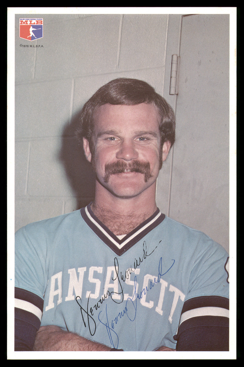 Kansas City Royals Autographed 15 Count Lot of 6x9 Team Issued Photos All Different With Al Cowens & Hal McRae SKU #236182