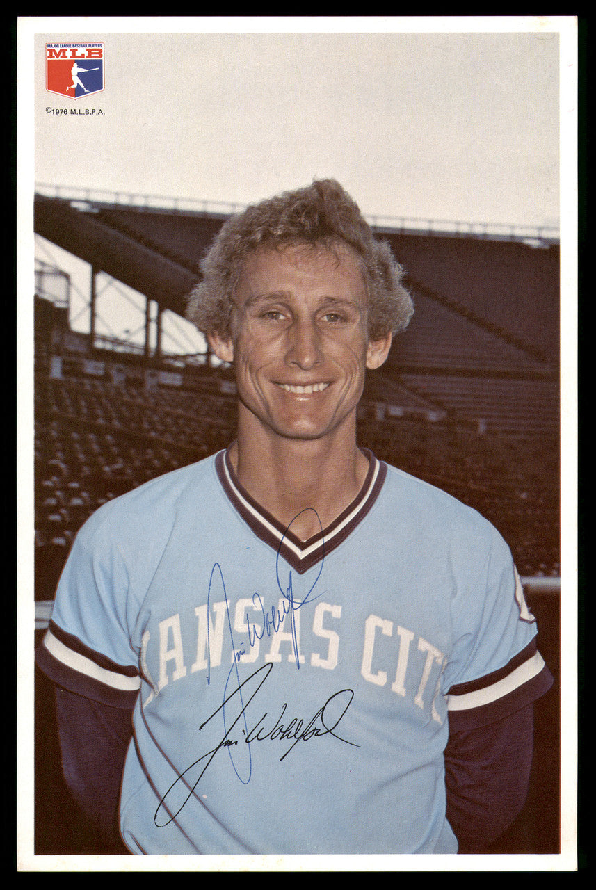 Kansas City Royals Autographed 15 Count Lot of 6x9 Team Issued Photos All Different With Al Cowens & Hal McRae SKU #236182