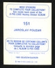 Jaroslav Pouzar Autographed 1983-84 O-Pee-Chee Sticker Card #151 Edmonton Oilers SKU #153617