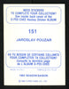 Jaroslav Pouzar Autographed 1983-84 O-Pee-Chee Sticker Card #151 Edmonton Oilers SKU #153618