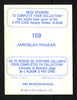 Jaroslav Pouzar Autographed 1983-84 O-Pee-Chee Sticker Card #159 Edmonton Oilers SKU #153609