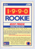 Ricky Proehl Autographed 1990 Score Card #654 Phoenix Cardinals SKU #134718