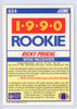 Ricky Proehl Autographed 1990 Score Card #654 Phoenix Cardinals SKU #134722