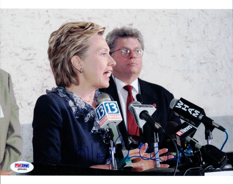 Hillary Rodham Clinton Autographed 8x10 Photo PSA/DNA #Q89489