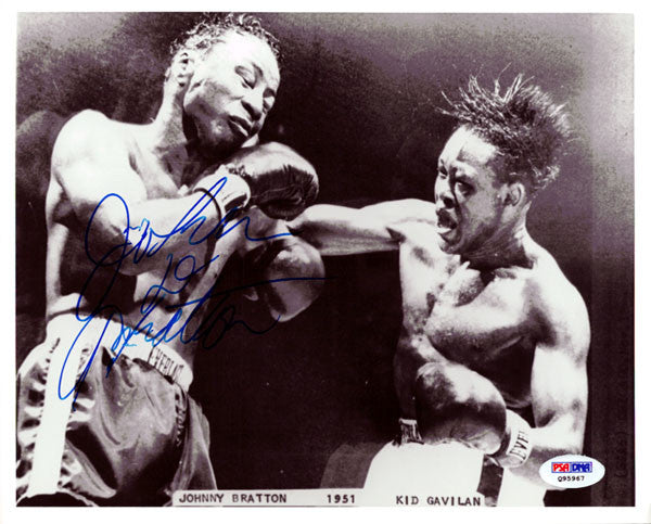 Johnny Bratton Autographed 8x10 Photo PSA/DNA #Q95967