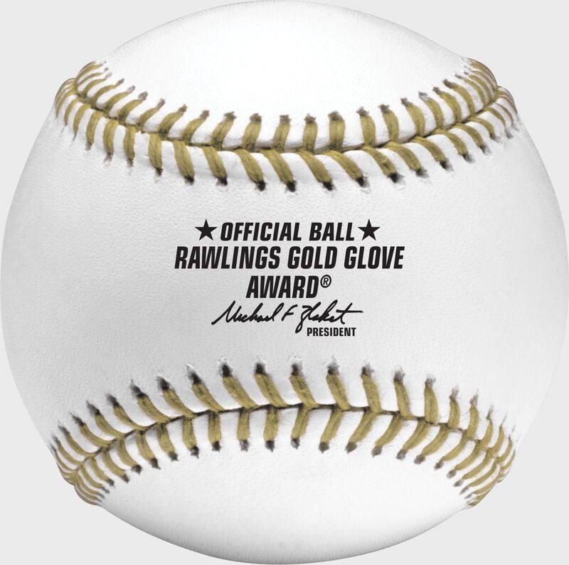 Unsigned Official Rawlings Gold Glove Logo MLB Baseball Stock #253246