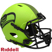 Seattle Seahawks Alternate Rave Green Full Size Speed Replica Helmet (Unsigned) Stock #250565
