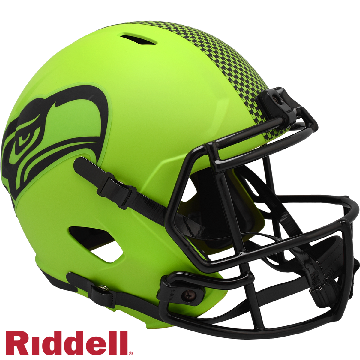 Seattle Seahawks Alternate Rave Green Full Size Speed Replica Helmet (Unsigned) Stock #250565