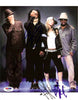 Black Eyed Peas Autographed 8x10 Photo Fergie, will.i.am, Taboo & apl.de.ap PSA/DNA #S00402