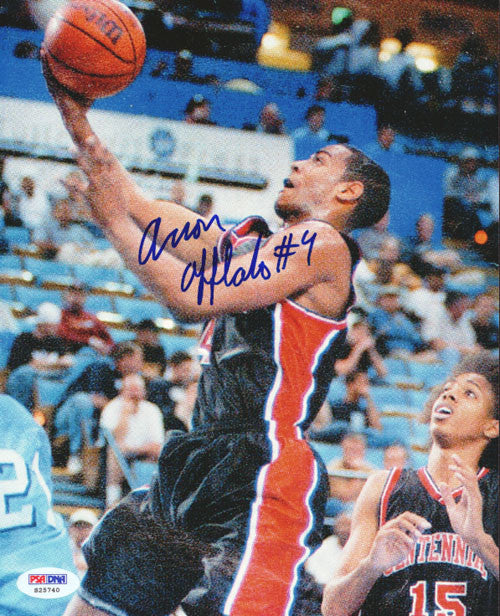 Arron Afflalo Autographed 8x10 Photo Centennial Apaches PSA/DNA #S25740