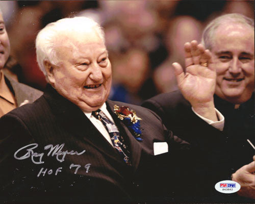 Ray Meyer Autographed 8x10 Photo DePaul Blue Demons PSA/DNA #S43862