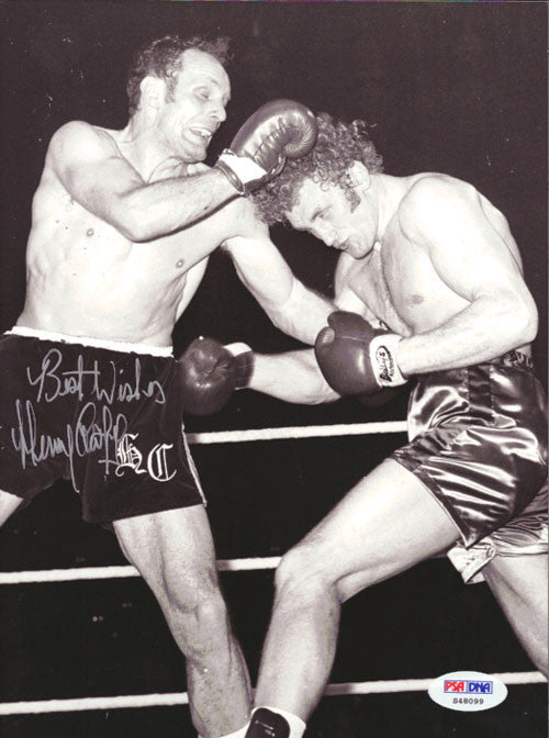 Henry Cooper Autographed 7x9 Wire Photo PSA/DNA #S48099