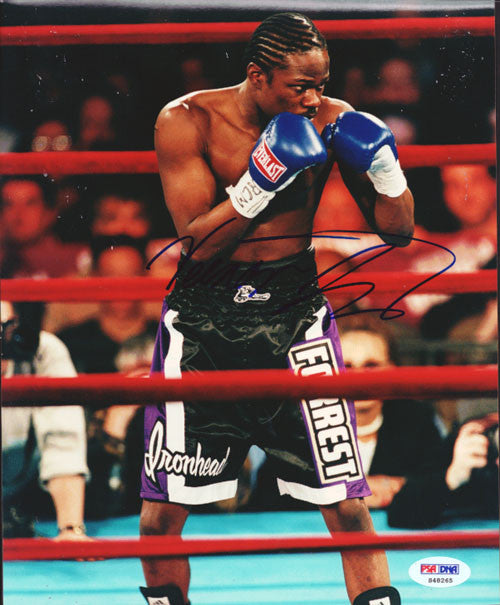 Vernon Forrest Autographed 8x10 Photo PSA/DNA #S48265