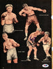 Tony Zale Autographed Magazine Page Photo PSA/DNA #S48751