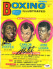 Bob Foster & Carlos Ortiz Autographed Boxing Illustrated Magazine Cover PSA/DNA #S48894