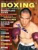 Gene Fullmer Autographed Boxing Illustrated Magazine Cover PSA/DNA #S49010