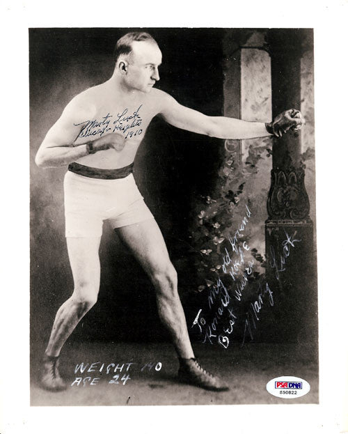 Marty Luck Autographed 8x10 Photo PSA/DNA #S50822